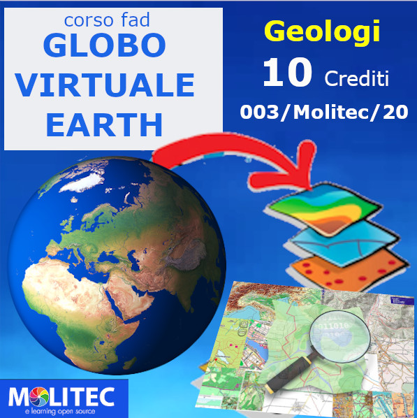 Globo Virtuale (Earth) come un Gis facile e le mappe libere OSM - 10 crediti