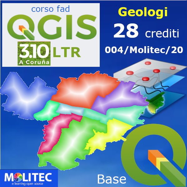 QGIS pratico e i SIT per la Geologia con mappe web - Base - 28 crediti
