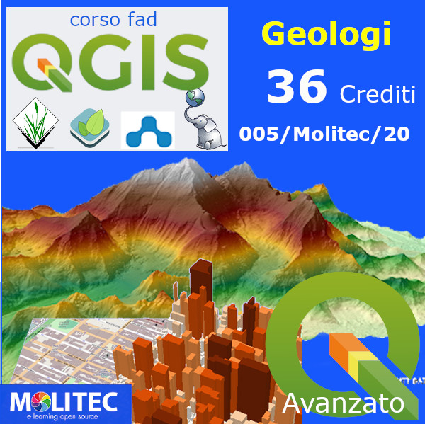 QGIS pratico per la Geologia - Advanced - 36 crediti